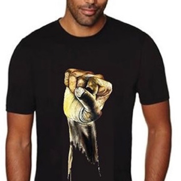 Power Is Brown Tee by ATB Fine Art Group (XL) - Picture 2 of 3